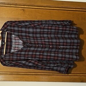 Torrid plaid long sleeve shirt
